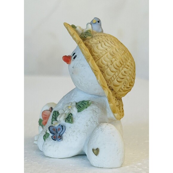 Sarah's Attic Snowonders 6404 May Blossom Snowman Dated 1998 Numbered Signed - Picture 7 of 10